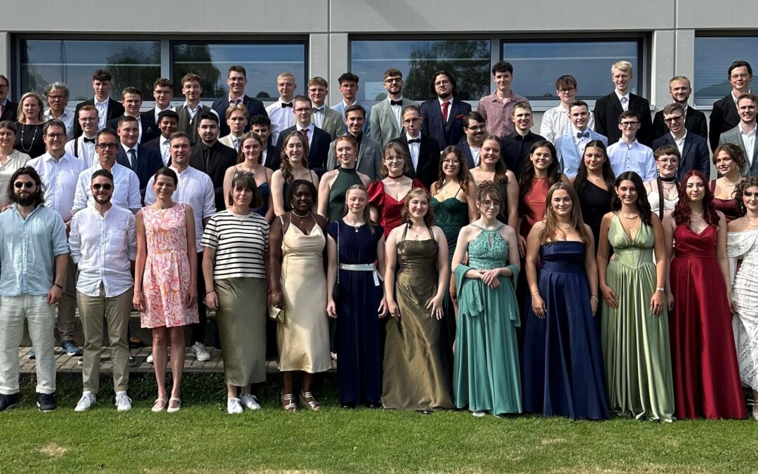 Super Abschlüsse am TG! Jahrgangsbester erreicht Note 1,0